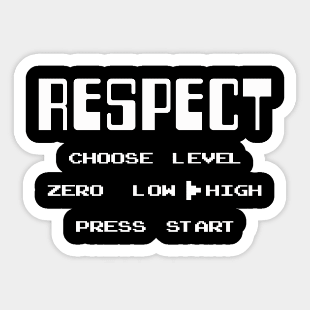 RESPECT Plane Jain Sticker by Destro